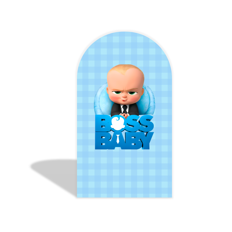 Boss baby arch Birthday Party Arch Backdrop Wall Cloth Cover