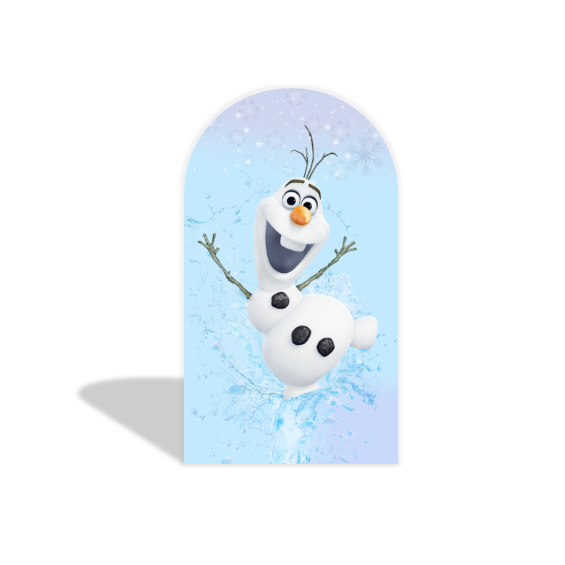 Frozen arch Birthday Party Arch Backdrop Wall Cloth Cover