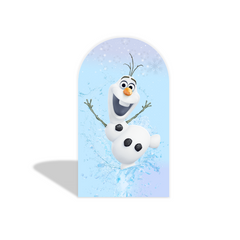 Frozen arch Birthday Party Arch Backdrop Wall Cloth Cover