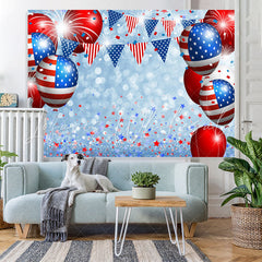 Lofaris 4Th of July Backdrop for Birthday Party Baby Shower