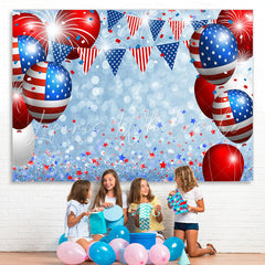 Lofaris 4Th of July Backdrop for Birthday Party Baby Shower