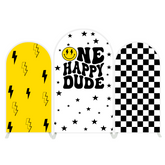 One Happy Dude arch Birthday Party Arch Backdrop Wall Cloth Cover