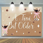 A Tini Bit Older Birthday Coffece Backdrop For Girls