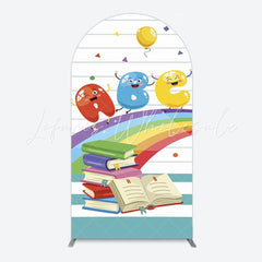 ABC Kids Design Arch Backdrop for School Celebration