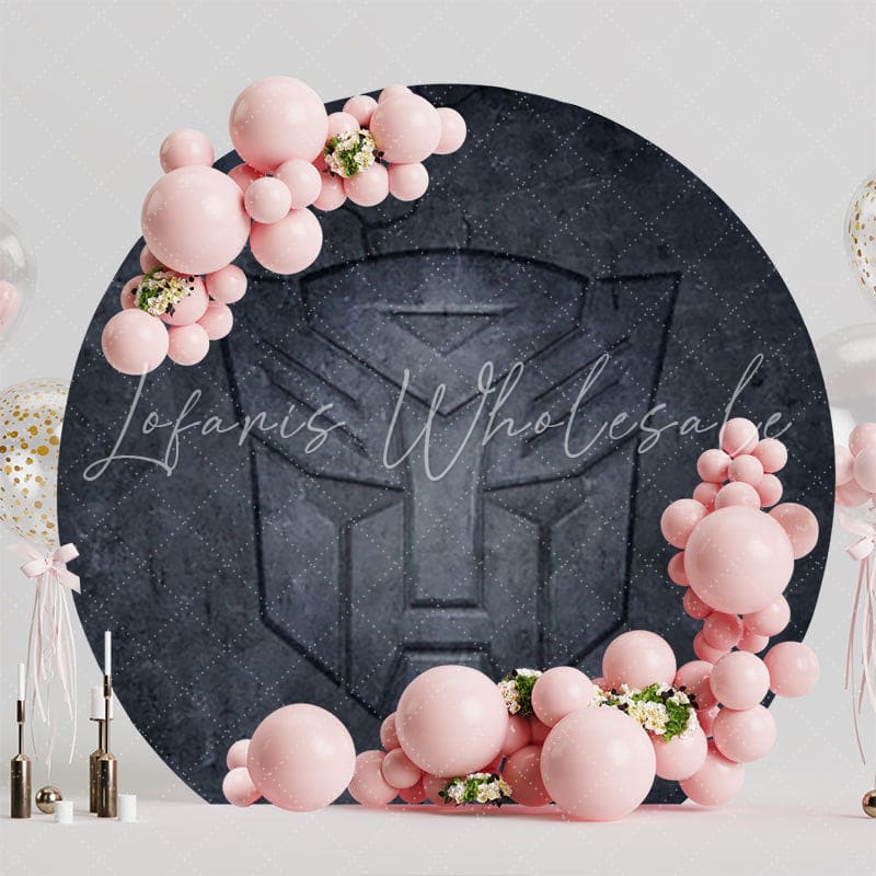 Action-Packed Transformers Round Backdrop For Heroic Party Fun