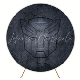 Action-Packed Transformers Round Backdrop For Heroic Party Fun