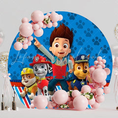 Adventure Paw Patrol Round Backdrop For Kids Celebration