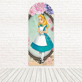 Alice In Wonderland Magic Mirror Arch Backdrop For Whimsical Theme