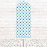 Alice In Wonderland Plaid Charm Tale Arch Backdrop For Fantasy Scene