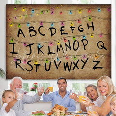 Lofaris Alphabet and Colorful Lights for Kids Birthday Party