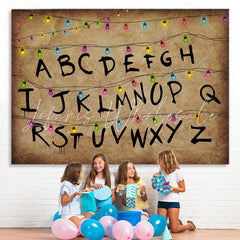 Lofaris Alphabet and Colorful Lights for Kids Birthday Party