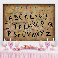 Lofaris Alphabet and Colorful Lights for Kids Birthday Party