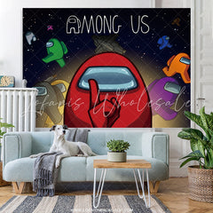 Lofaris Among Lovely Characters Backdrop For Holiday Party