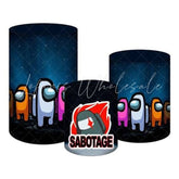 Among Us Fun Adventure Themed Cover Cylinders Kit