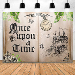 Lofaris Ancient Castle Once Upon A Time Birthday Backdrop