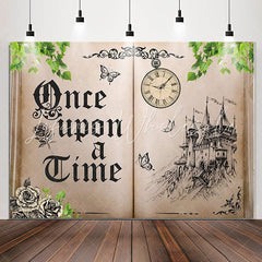 Lofaris Ancient Castle Once Upon A Time Birthday Backdrop