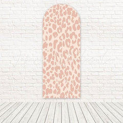 Animal Leopard Print Fierce Jungle Tone Arch Backdrop For Wild Bash