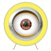 Animated Minions Round Backdrop For Fun Kids Party Theme