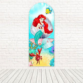 Ariel Disney Mermaid Princess Glow Arch Backdrop For Ocean Party