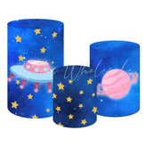 Astronaut Space Exploration Themed Cover Cylinders Kit