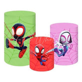 Avengers Superheroes Teamwork Themed Cover Cylinders Kit