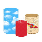 Aviator Adventure Sky Themed Cover Cylinders Kit