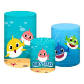 Baby Shark Ocean Adventure Themed Cover Cylinders Kit