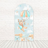 Balloon Bear Playful Fun Arch Backdrop For Childrens Celebration