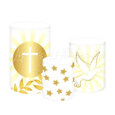 Baptism Eucharist Sacred Themed Cover Cylinders Kit