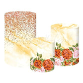 Beautiful Flower Garden Themed Cover Cylinders Kit