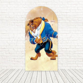 Beauty And The Beast Enchanted Ballroom Arch Backdrop For Royal Theme