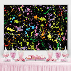 Lofaris Black And Colored Graffiti Wall Backdrop For Party