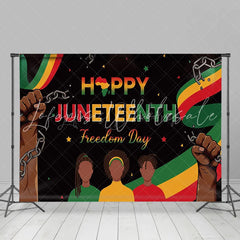 Lofaris Black Freedom Day Happy Juneteenth Party Backdrop