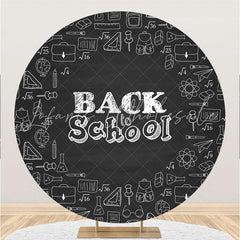 Lofaris Blackboard Circle Back To School Backdrop For Party