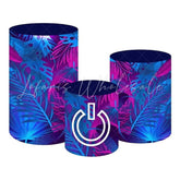 Blue Purple Glitter Fun Themed Cover Cylinders Kit