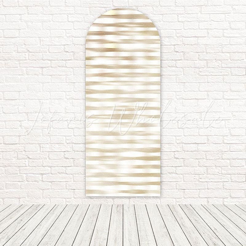 Blurry Stripes Party Arch Backdrop for Colorful and Festive Event Themes