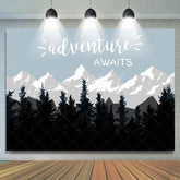 Lofaris Boho Adventure Awaits Forest Montion Baby Shower Backdrop