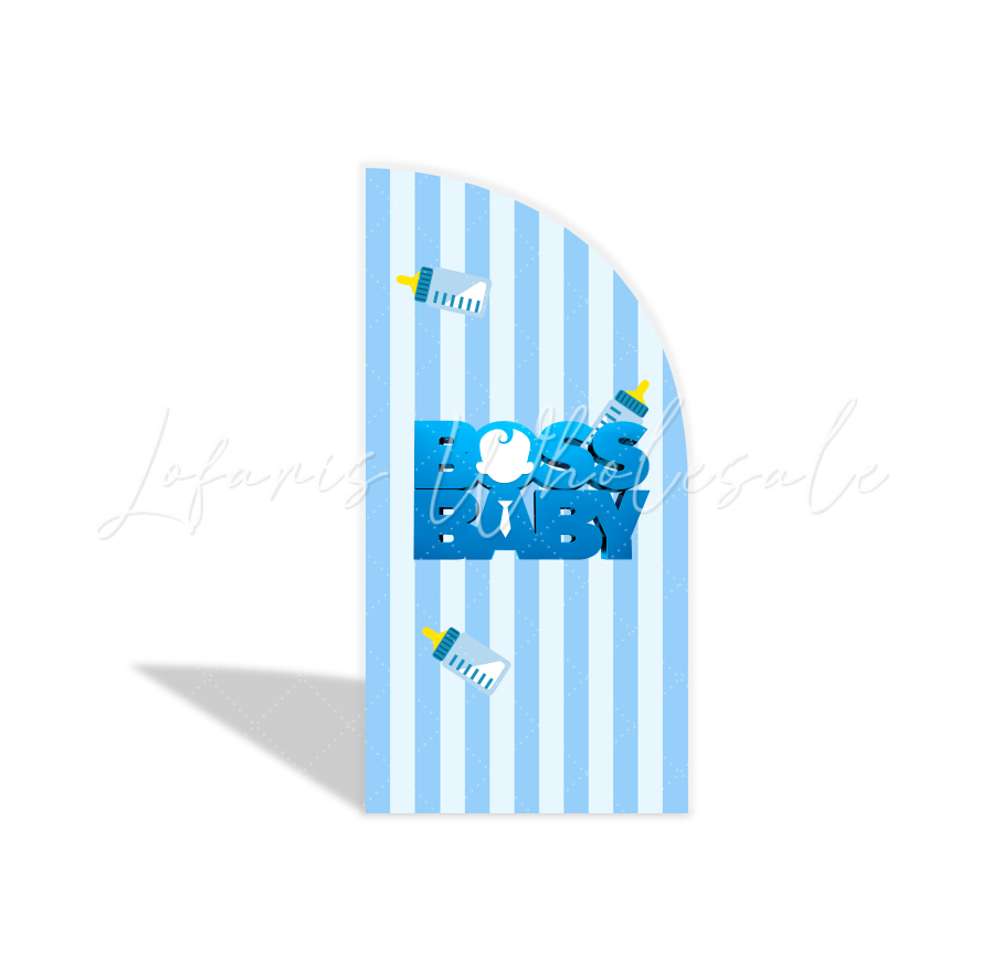 Boss baby arch Birthday Party Arch Backdrop Wall Cloth Cover