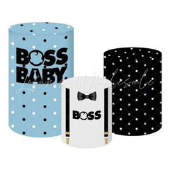 Boss Baby Cute Fun Themed Cover Cylinders Kit