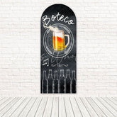 Boteco Blackboard Pub Classic Drink Vibe Arch Backdrop For Decor Wall