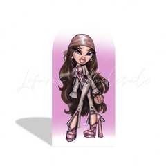 Bratz Happy Birthday Party Arch Backdrop Wall Cloth Cover