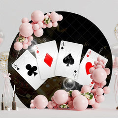 Budget-Friendly Cheap Round Backdrop For Party Celebration