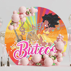Buteco Round Backdrop for Brazilian Theme Celebration