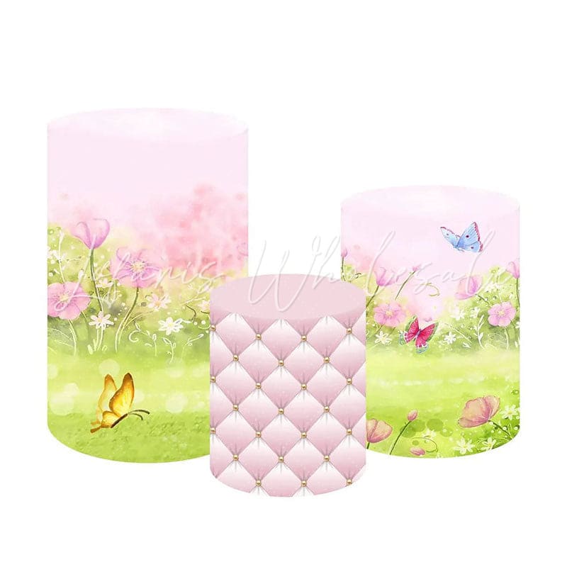 Butterfly Garden Spring Fun Themed Cover Cylinders Kit