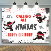 Lofaris Call All Ninhas Lovely Cartoon Birthday Backdrop