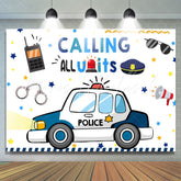 Lofaris Calling All Units Lovely Cartoon Birthday Backdrop
