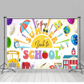 Lofaris Car Bag Book So Long Summer Back To School Backdrop