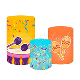 Carnival Music Fun Celebration Themed Cover Cylinders Kit