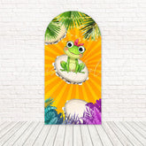 Carnival Tu Xera Frog Fun Flair Arch Backdrop For Festive Parade
