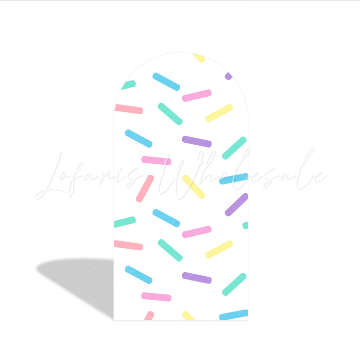 Cars Donut Birthday Baby Shower Party Arch Backdrop Wall Cloth Cover